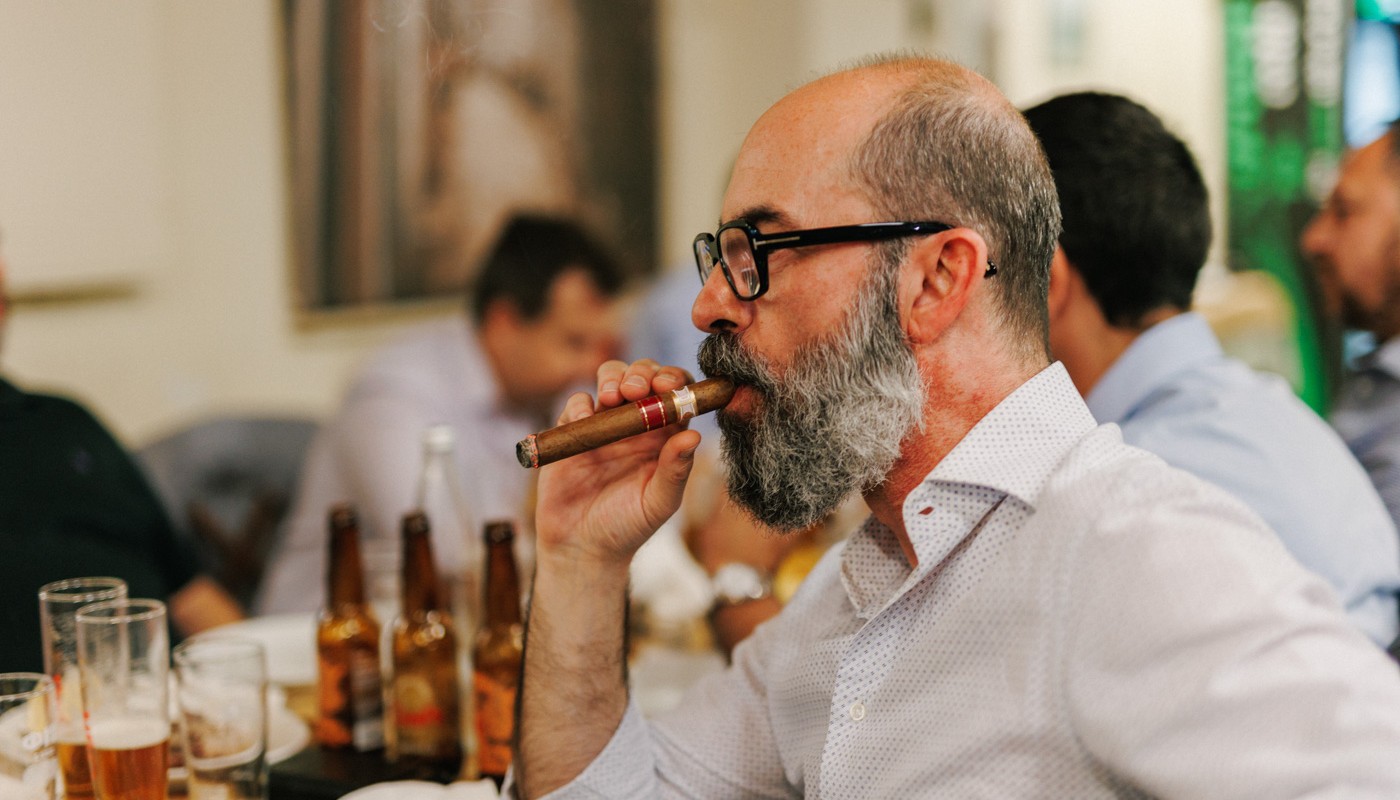 trigono cigar dinner | The Food & Leisure Guide