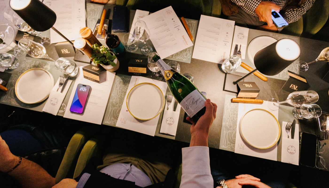 WeSud cigar dinner | The Food & Leisure Guide