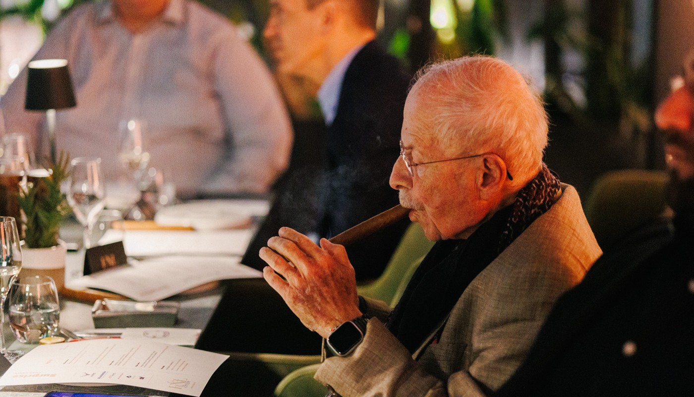 WeSud cigar dinner | The Food & Leisure Guide