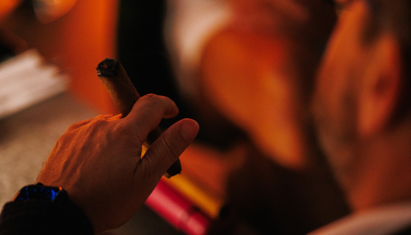 WeSud cigar dinner | The Food & Leisure Guide