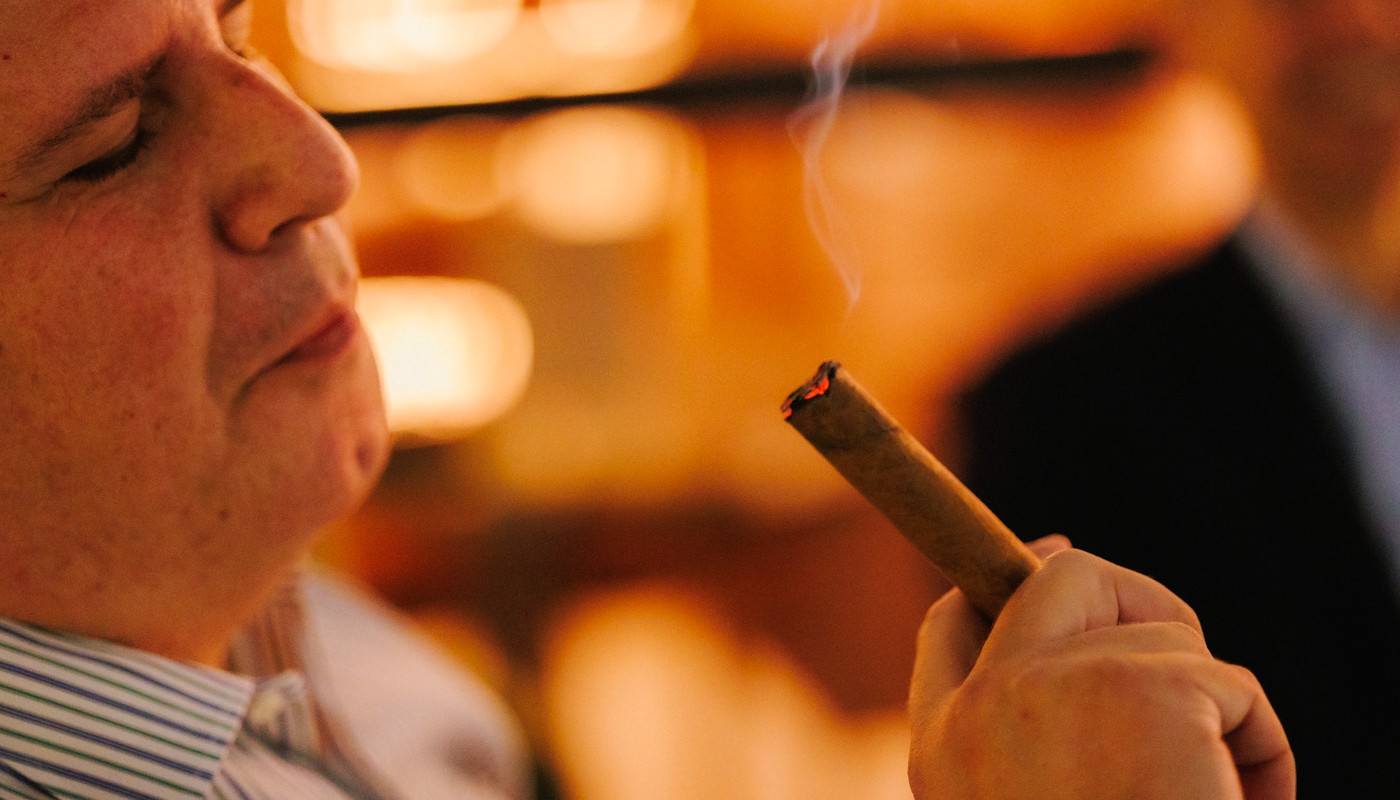 WeSud cigar dinner | The Food & Leisure Guide