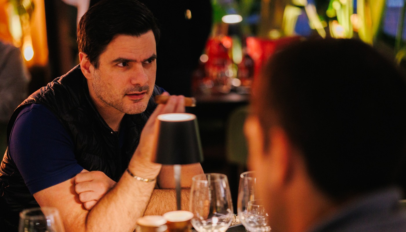 WeSud cigar dinner | The Food & Leisure Guide