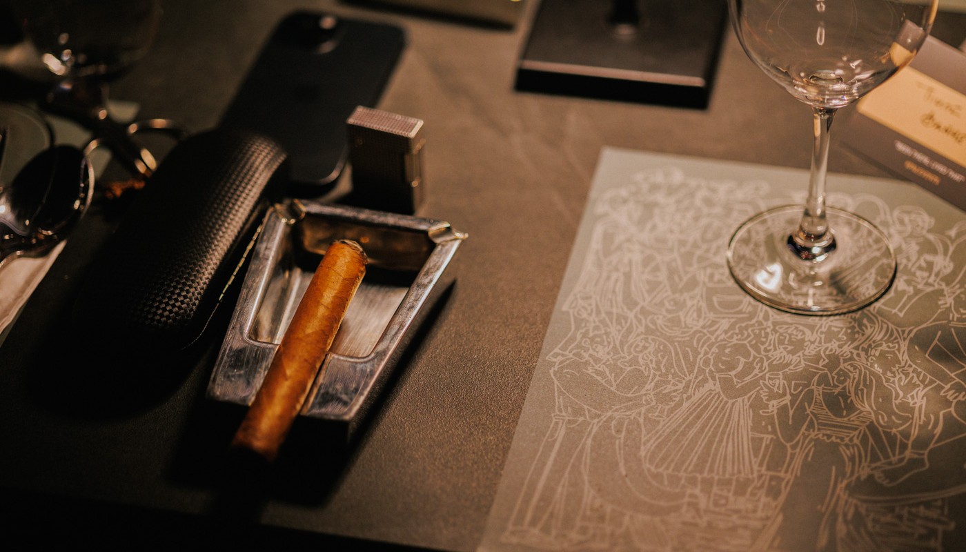 WeSud cigar dinner | The Food & Leisure Guide