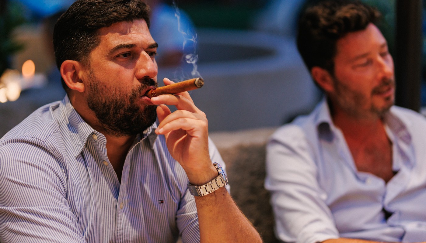 ox ξινομαυρο cigar dinner | The Food & Leisure Guide