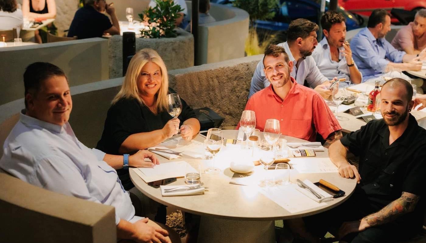 ox ξινομαυρο cigar dinner | The Food & Leisure Guide