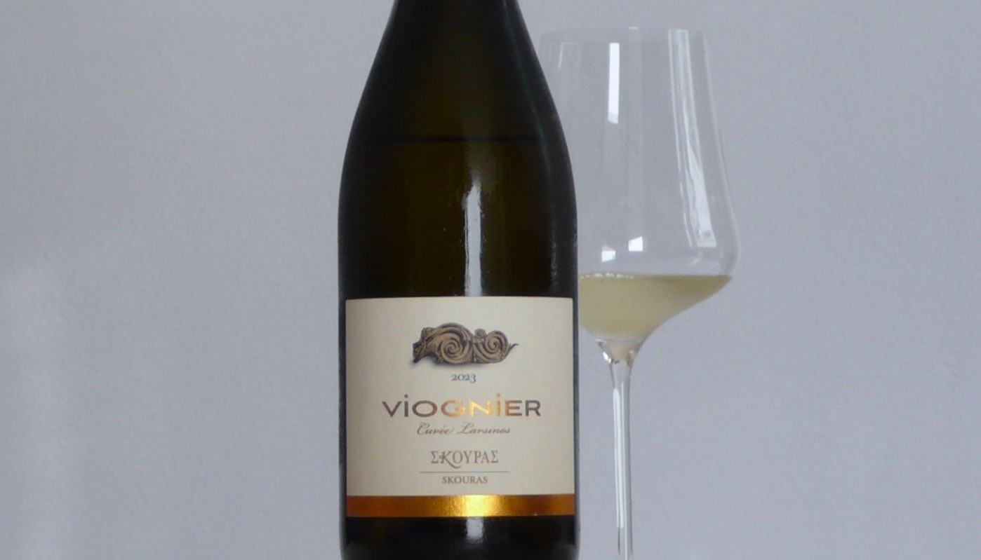 ΣΚΟΥΡΑ ΚΤΗΜΑ, VIOGNIER CUVEE LARSINOS 2023 | Κριτικές Κρασιών