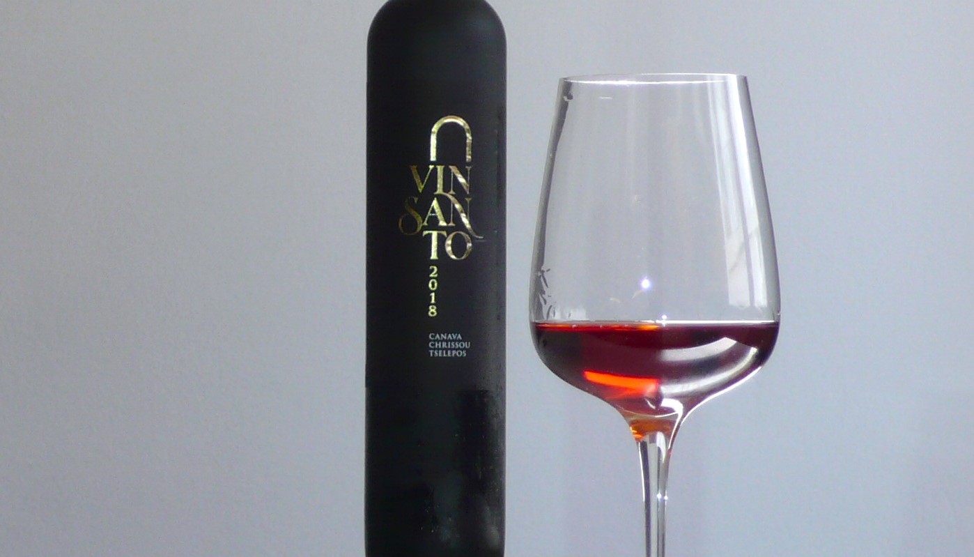 ΚΑΝΑΒΑ ΧΡΥΣΟΥ- TΣΕΛΕΠΟΥ, VINSANTO 2018 | Κριτικές Κρασιών