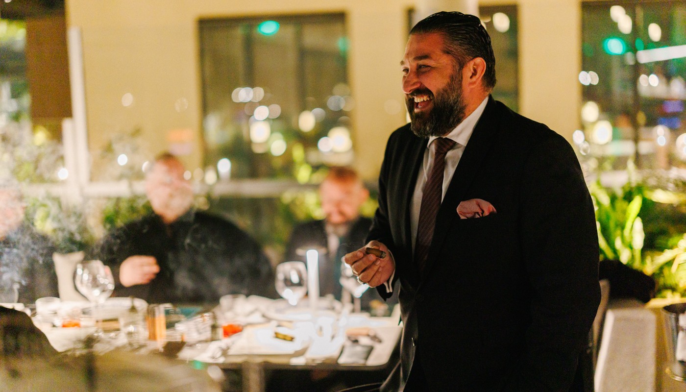 Aigli cigar dinner | The Food & Leisure Guide