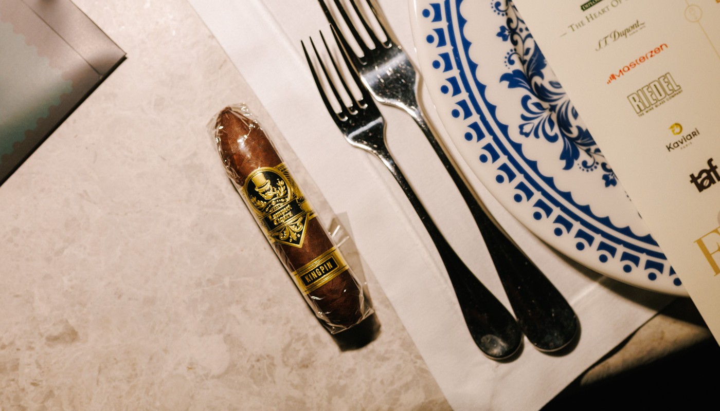 Aigli cigar dinner | The Food & Leisure Guide