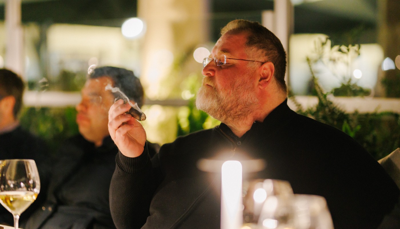 Aigli cigar dinner | The Food & Leisure Guide