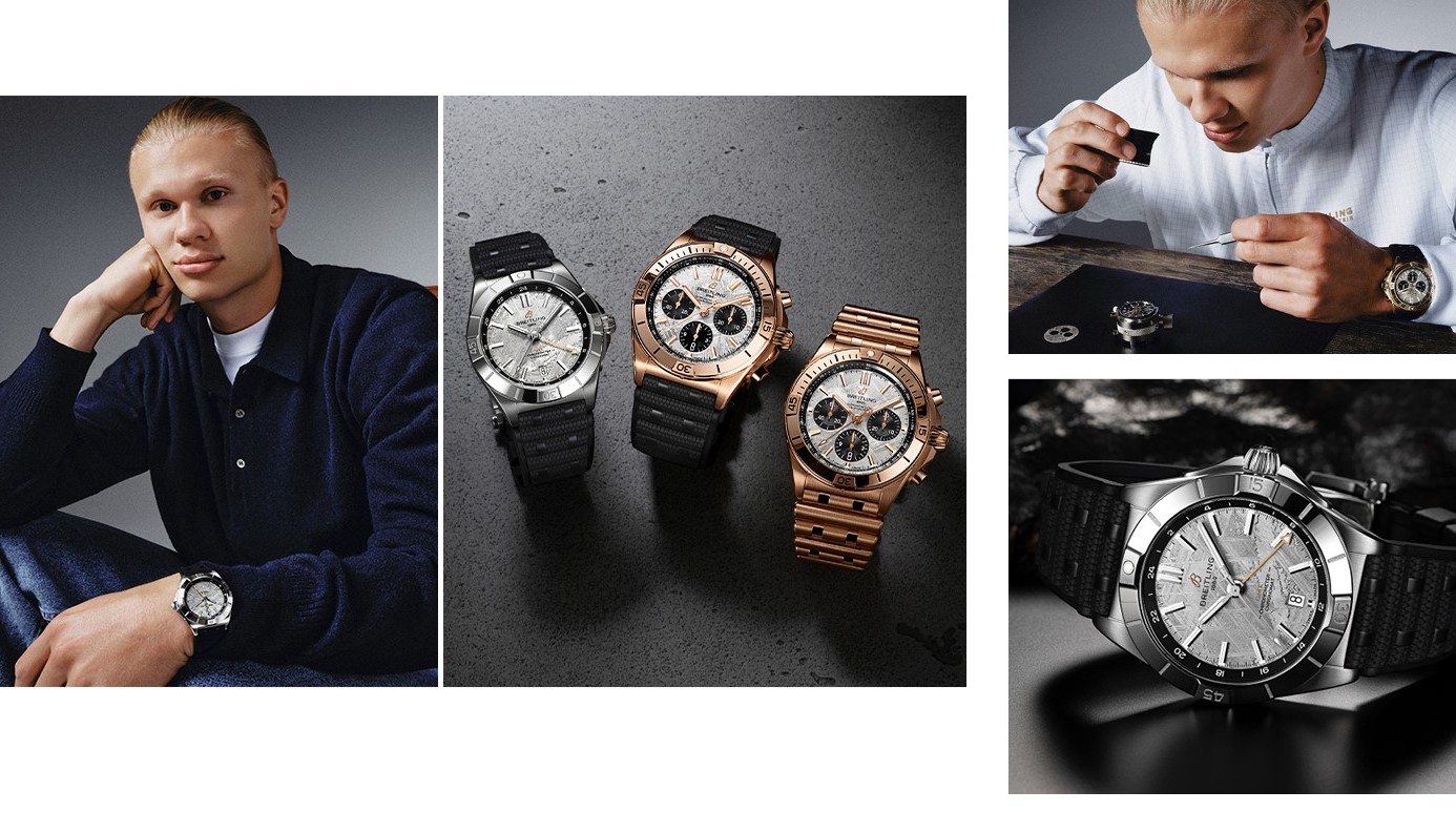 H BREITLING ΣΥΝΕΡΓΑΖΕΤΑΙ ΜΕ ΤΟΝ ΔΙΑΣΗΜΟ ΠΟΔΟΣΦΑΙΡΙΣΤΗ ERLING HAALAND | Men’s Regalia