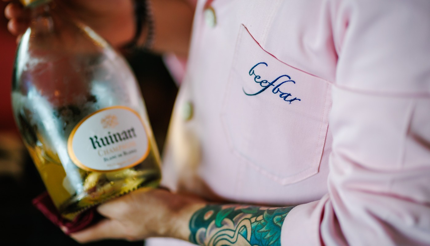 champagne cigar brunch beefbar | The Food & Leisure Guide