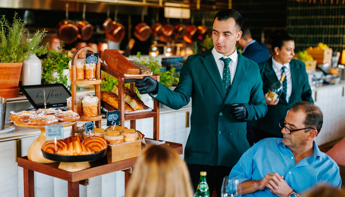 champagne cigar brunch beefbar | The Food & Leisure Guide