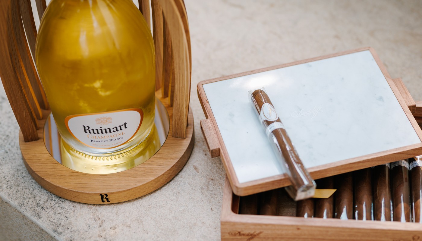champagne cigar brunch beefbar | The Food & Leisure Guide