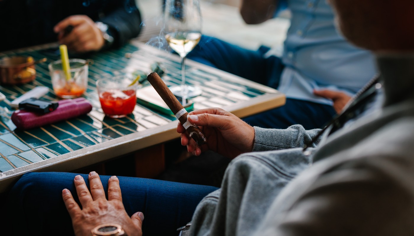 champagne cigar brunch beefbar | The Food & Leisure Guide